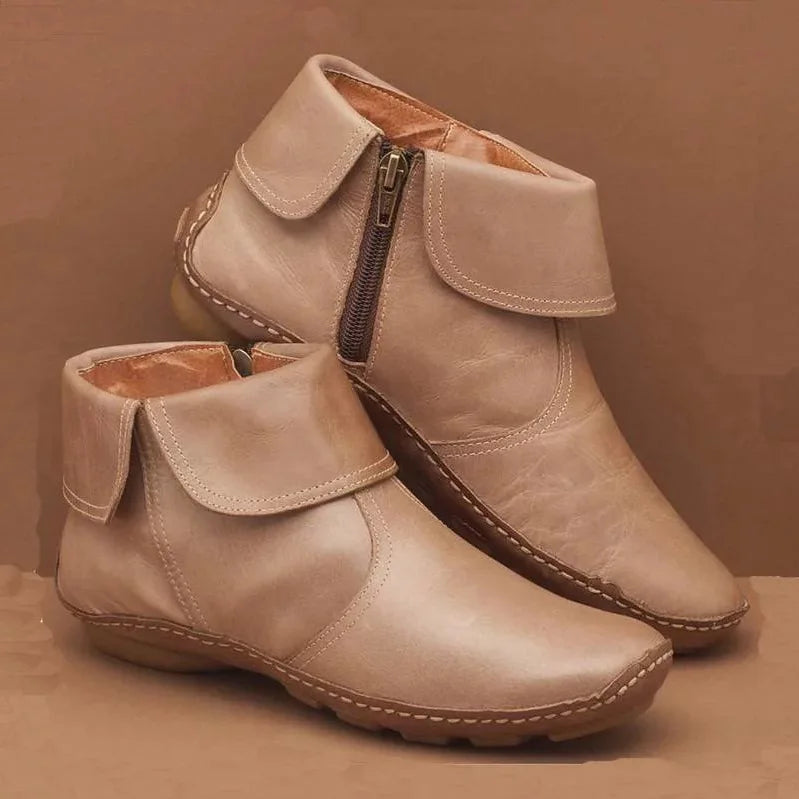 Bethany - Relaxed Leather Boots