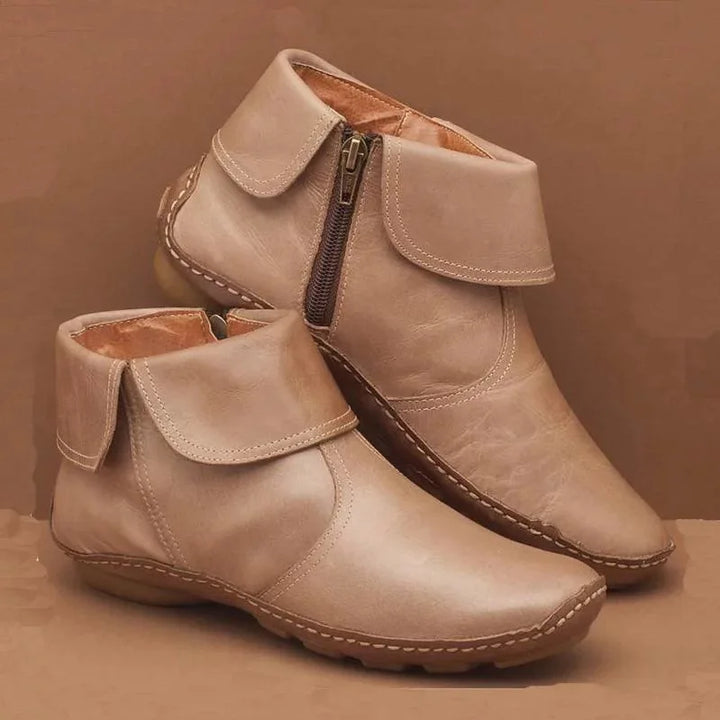 Bethany - Relaxed Leather Boots