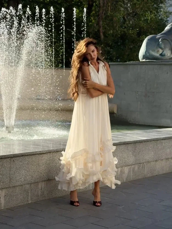 Frances - Ethereal Flow Maxi Dress