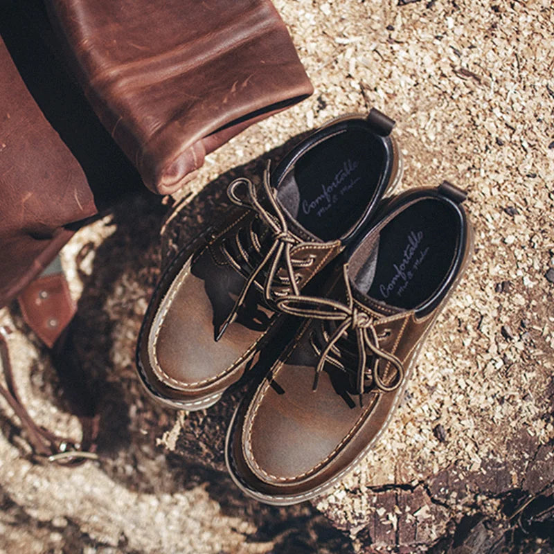 Kellan - Sturdy Leather Shoes