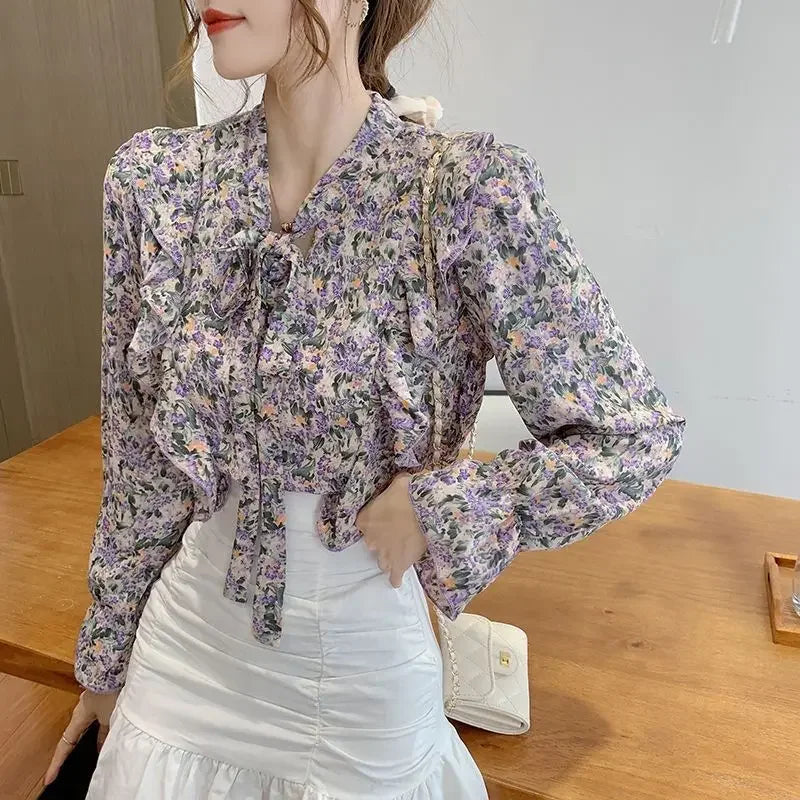 Airy Floral Blouse