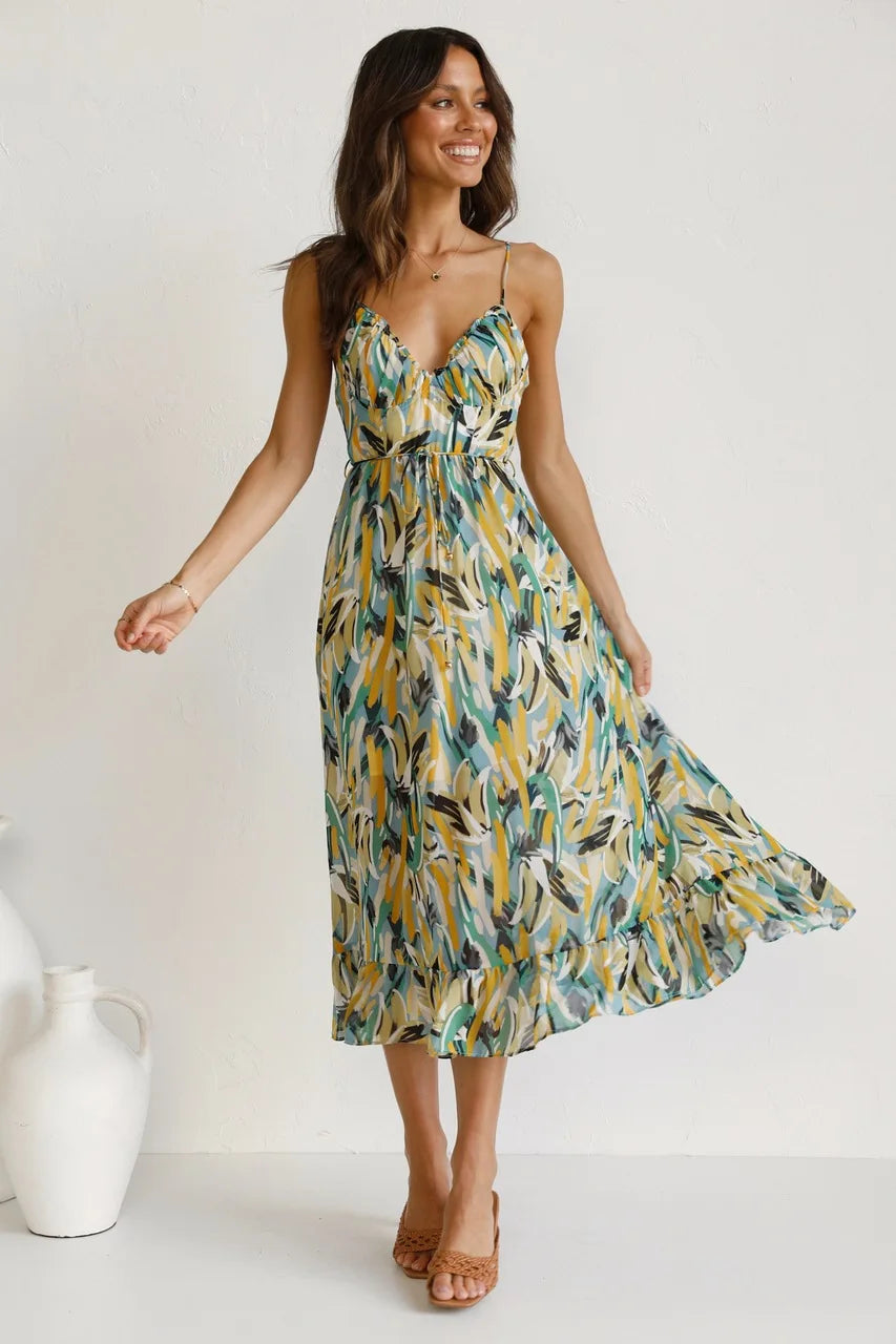 Flowy Midi Dress