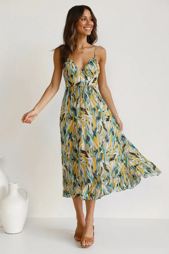 Flowy Midi Dress