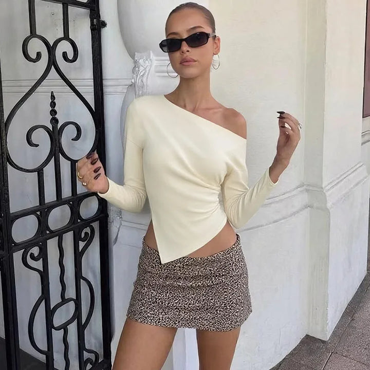 Alexis - Soft Draped Blouse