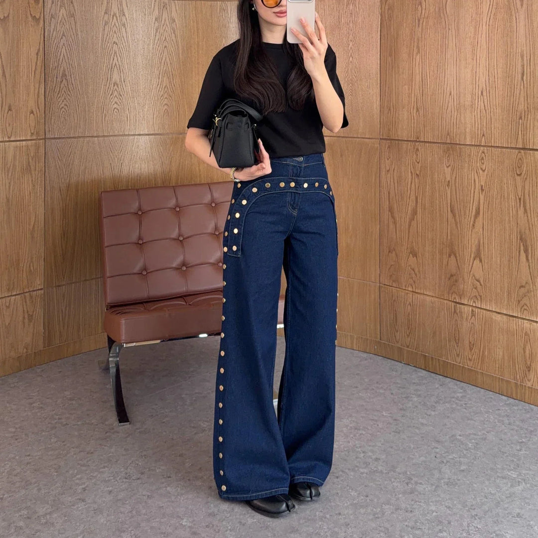 Promise - Elegant Indigo Pants