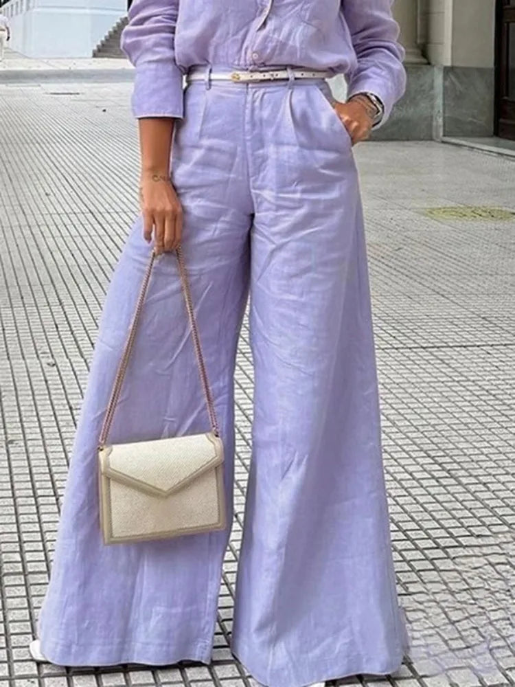 Ramona - Elegant Linen Pants
