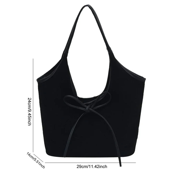 Tori - Soft Velvet Handbag