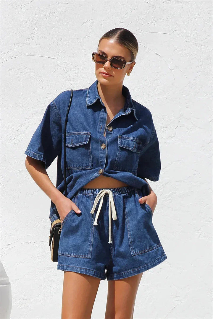Morgan - Relaxed Denim Set
