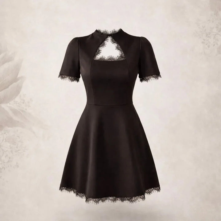 Veda - Sleek Lace Mini Dress