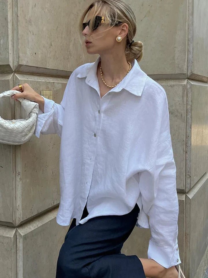 Bridget - Relaxed Linen Blouse