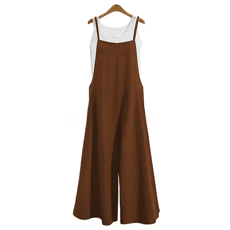 Bethany - Airy Linen Jumpsuit