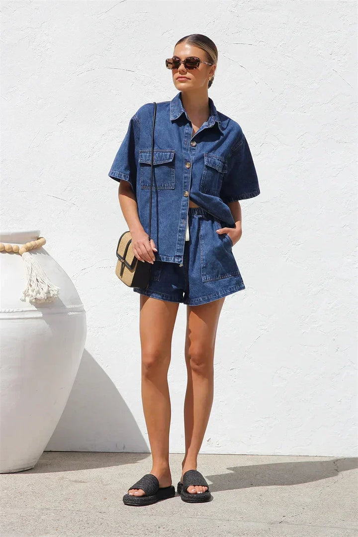 Morgan - Relaxed Denim Set