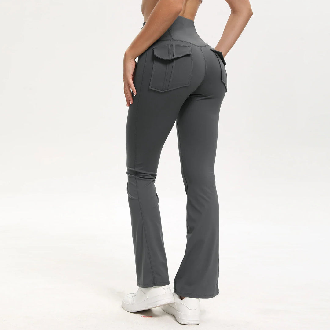 Zaneta - Sleek Flared Pants