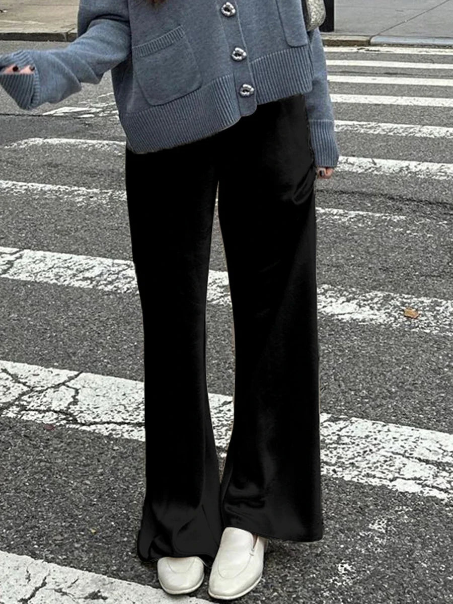 Phoebe - Luxe Satin Pants