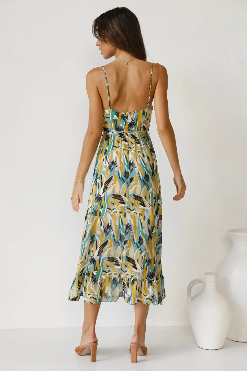 Flowy Midi Dress