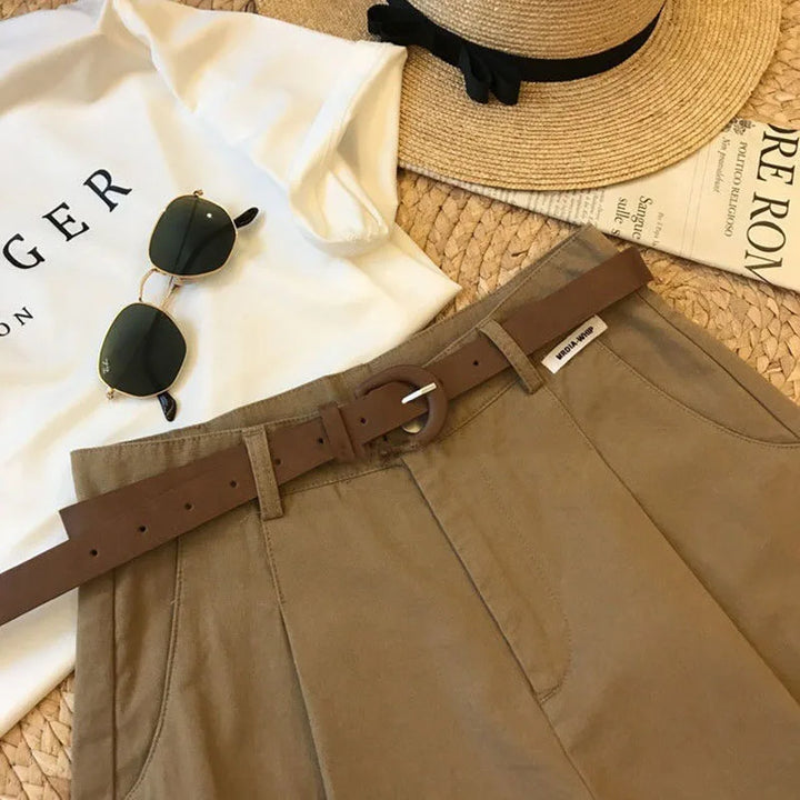 Taylor - Elegant Cotton Shorts