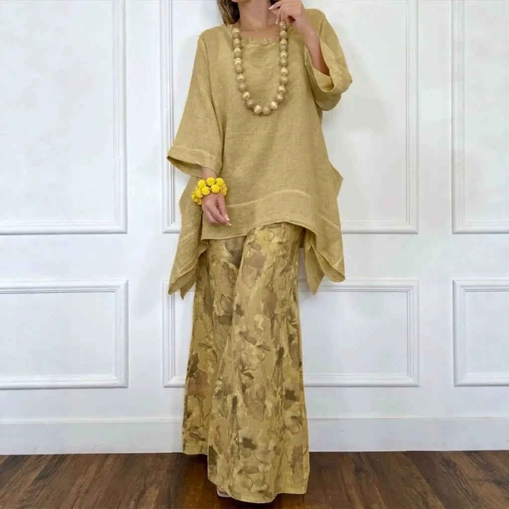 Delaney - Relaxed Linen Blouse