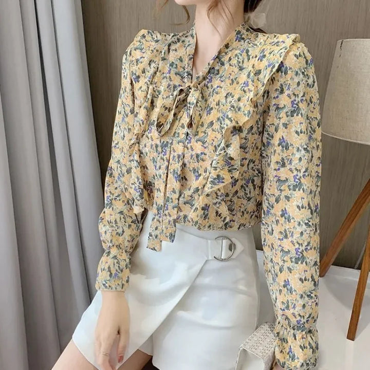 Airy Floral Blouse
