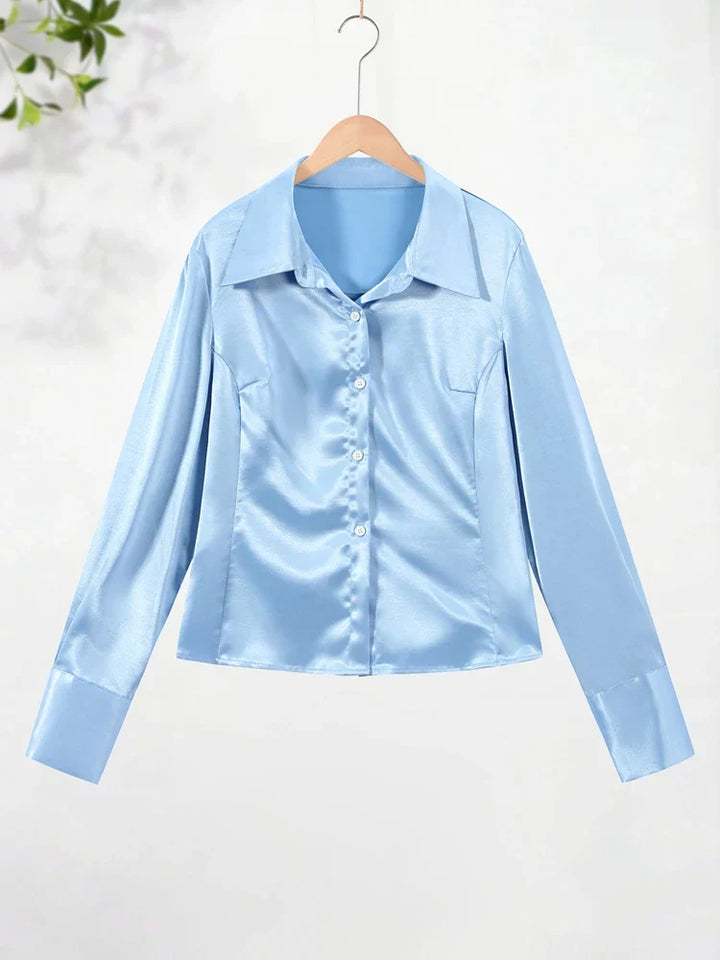 Teresa - Luxe Satin Blouse