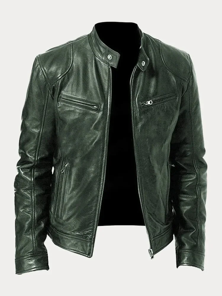 Axton - Sleek Leather Jacket