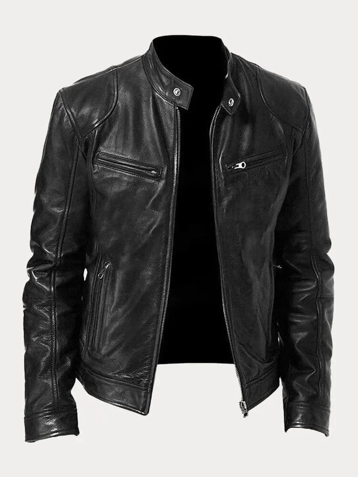 Axton - Sleek Leather Jacket
