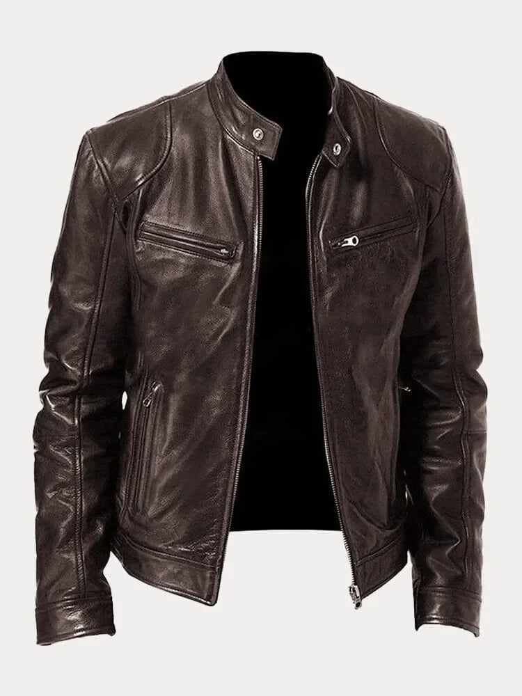 Axton - Sleek Leather Jacket