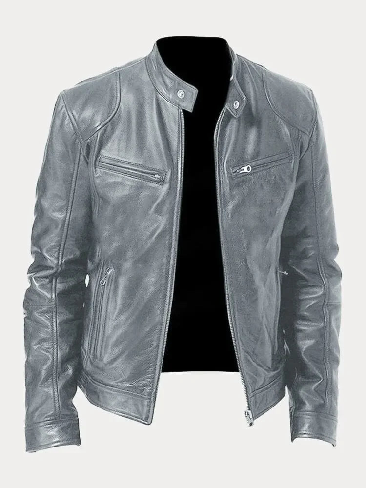 Axton - Sleek Leather Jacket