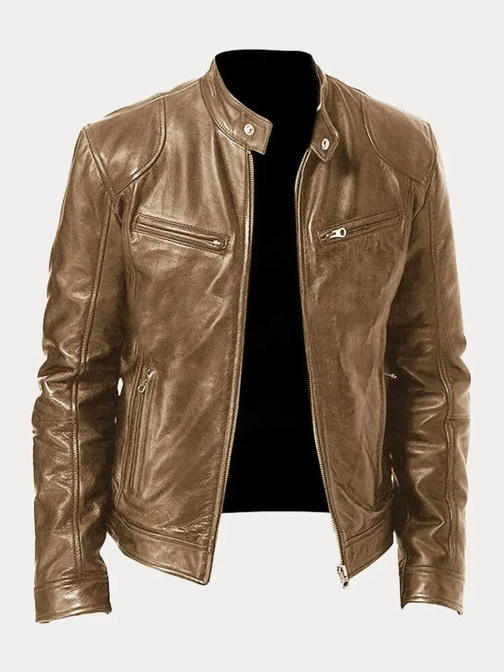 Axton - Sleek Leather Jacket