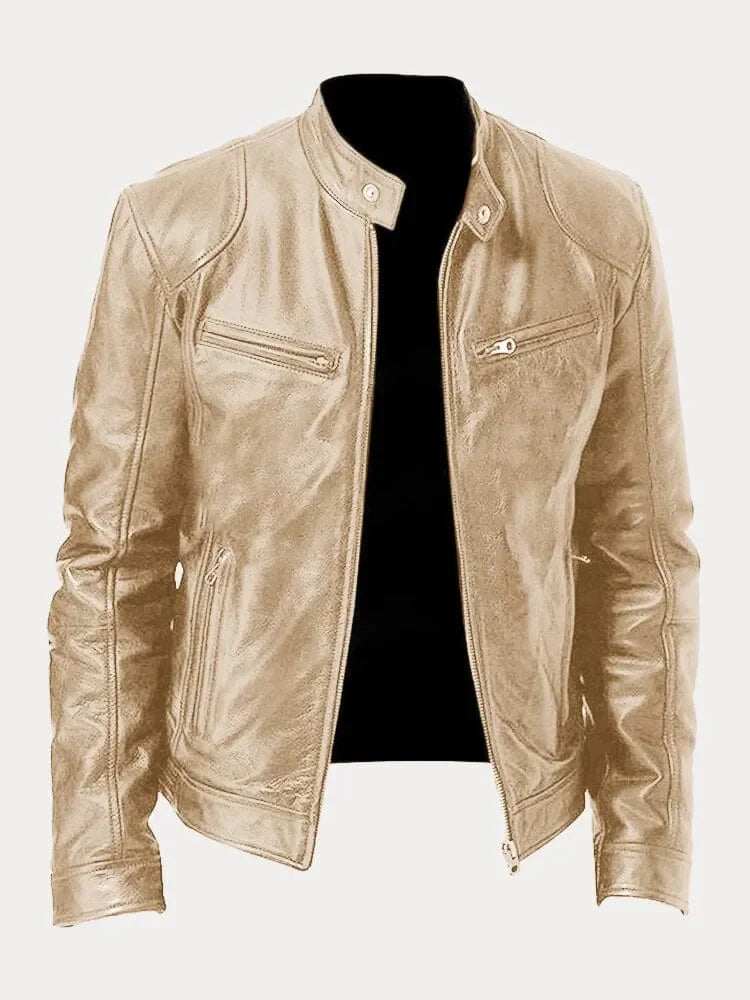 Axton - Sleek Leather Jacket