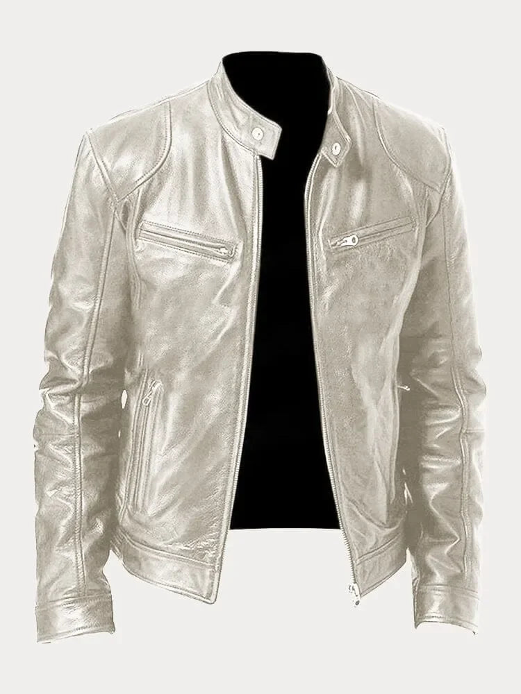 Axton - Sleek Leather Jacket