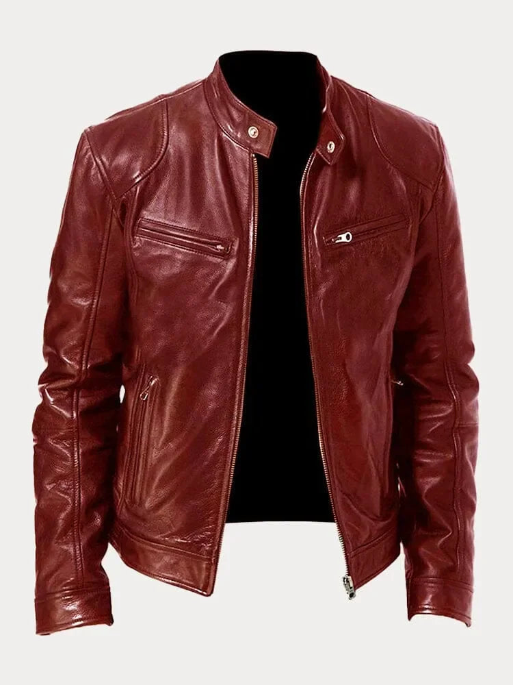 Axton - Sleek Leather Jacket