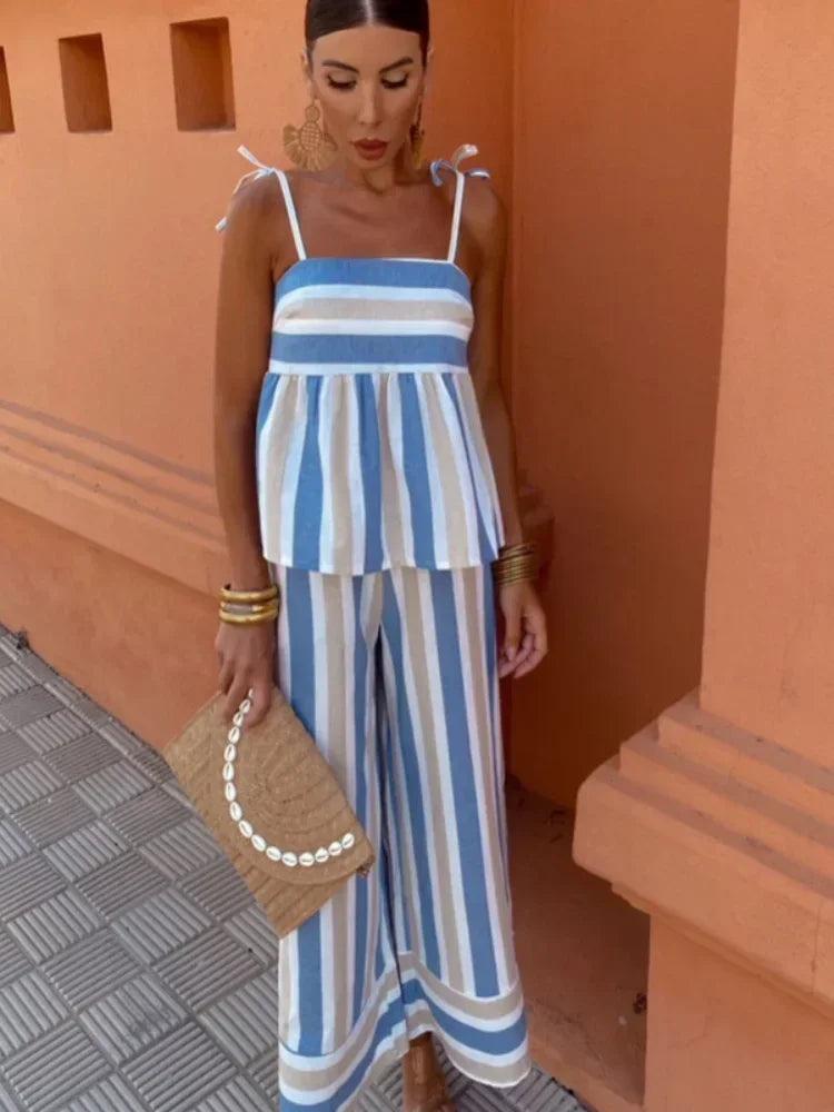 Denise - Breezy Striped Set