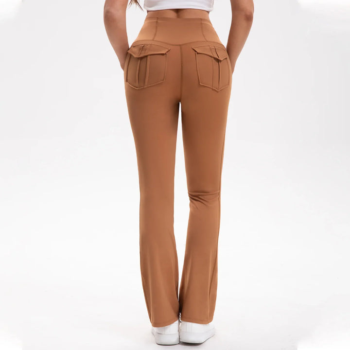 Zaneta - Sleek Flared Pants