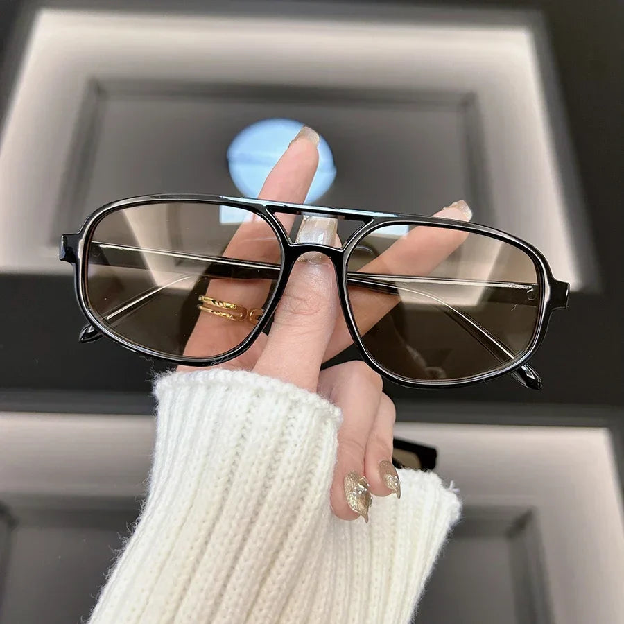 Kamila - Polished Aviator Sunglasses