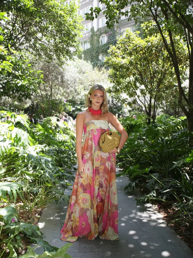 Eliza - Dreamy Floral Maxi Dress