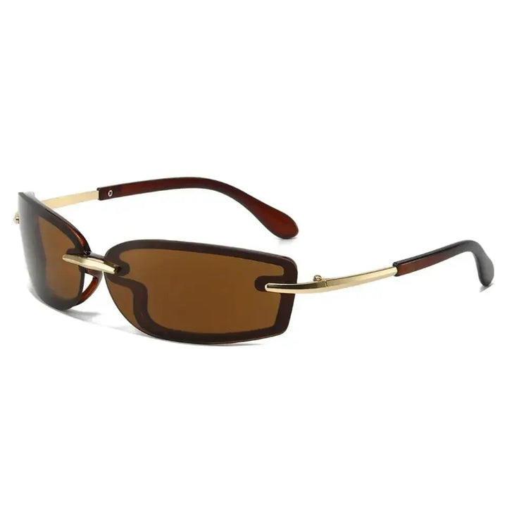 Megan - Sleek Metallic Sunglasses