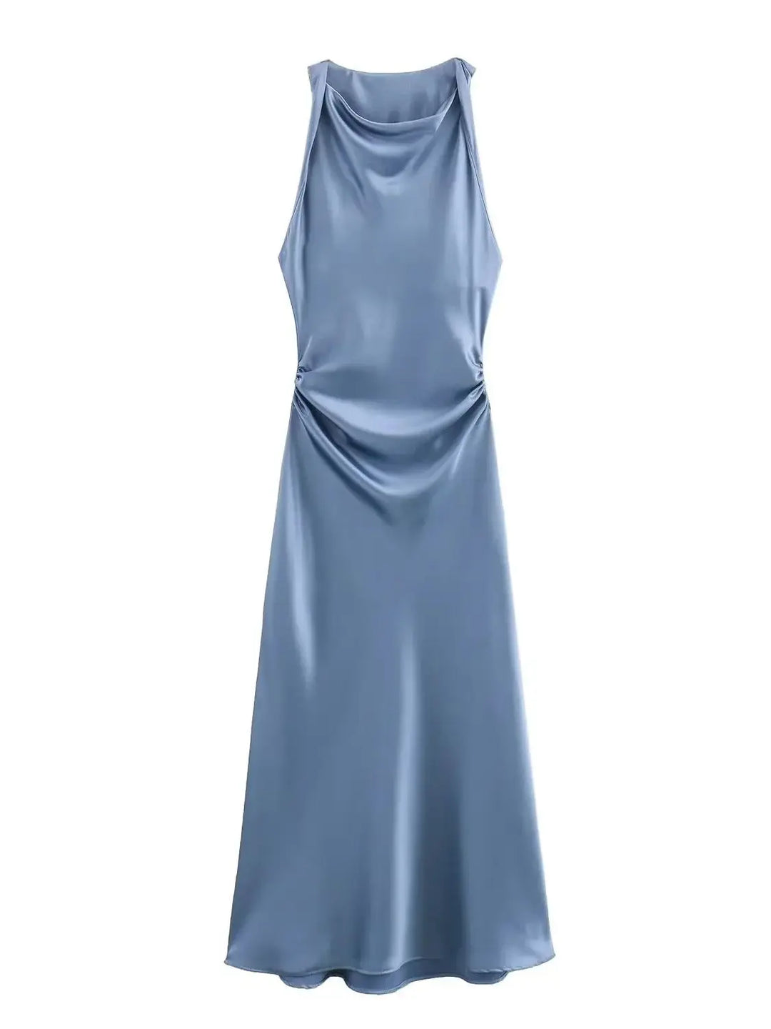 Naomi - Silky Satin Dress