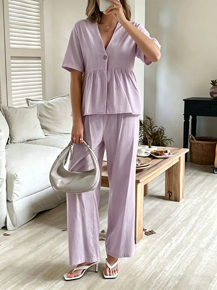 Nicole - Soft Draped Set