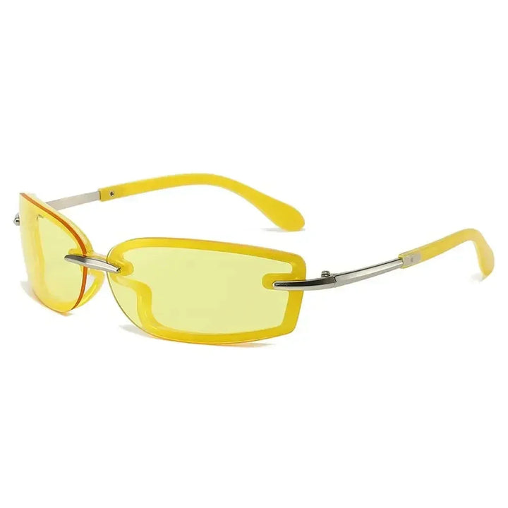 Megan - Sleek Metallic Sunglasses