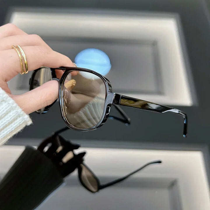 Kamila - Polished Aviator Sunglasses