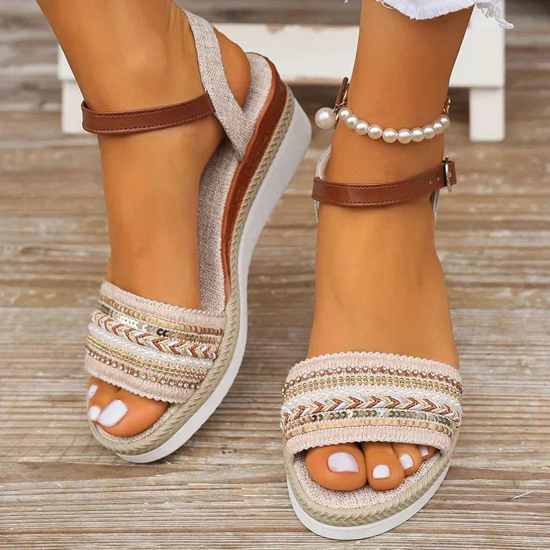 Ivana - Elegant Wedge Sandal
