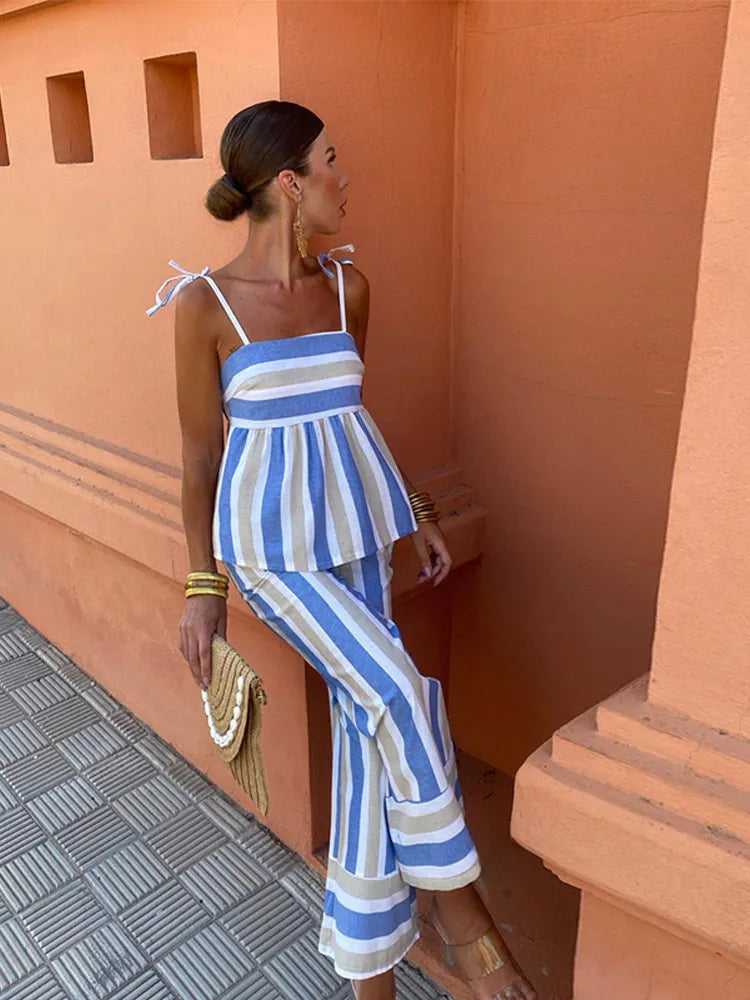 Denise - Breezy Striped Set