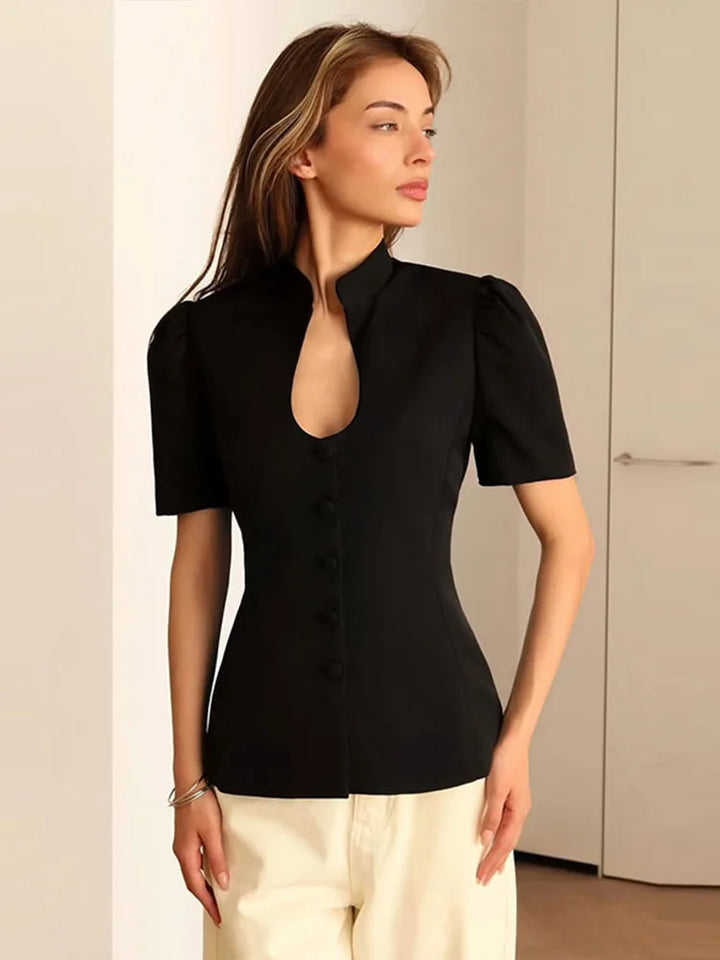Ophelia - Silky Elegant Blouse