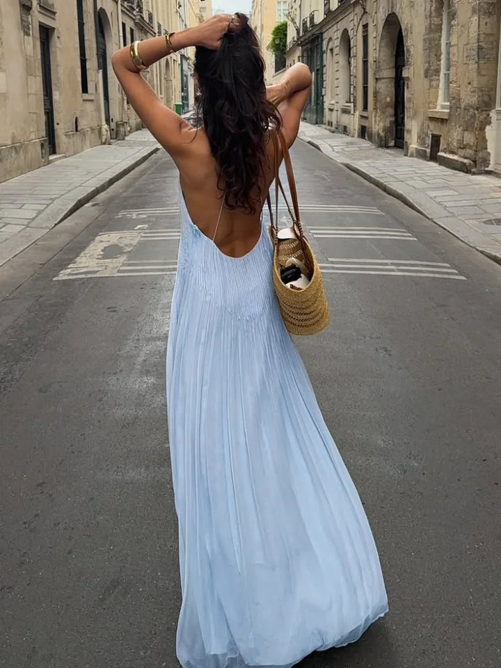 June - Flowing Pleated Dress
