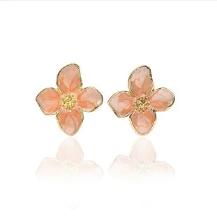 Denise - Luminous Floral Earrings