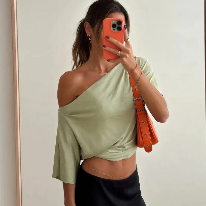 Irene - Soft Draped Blouse