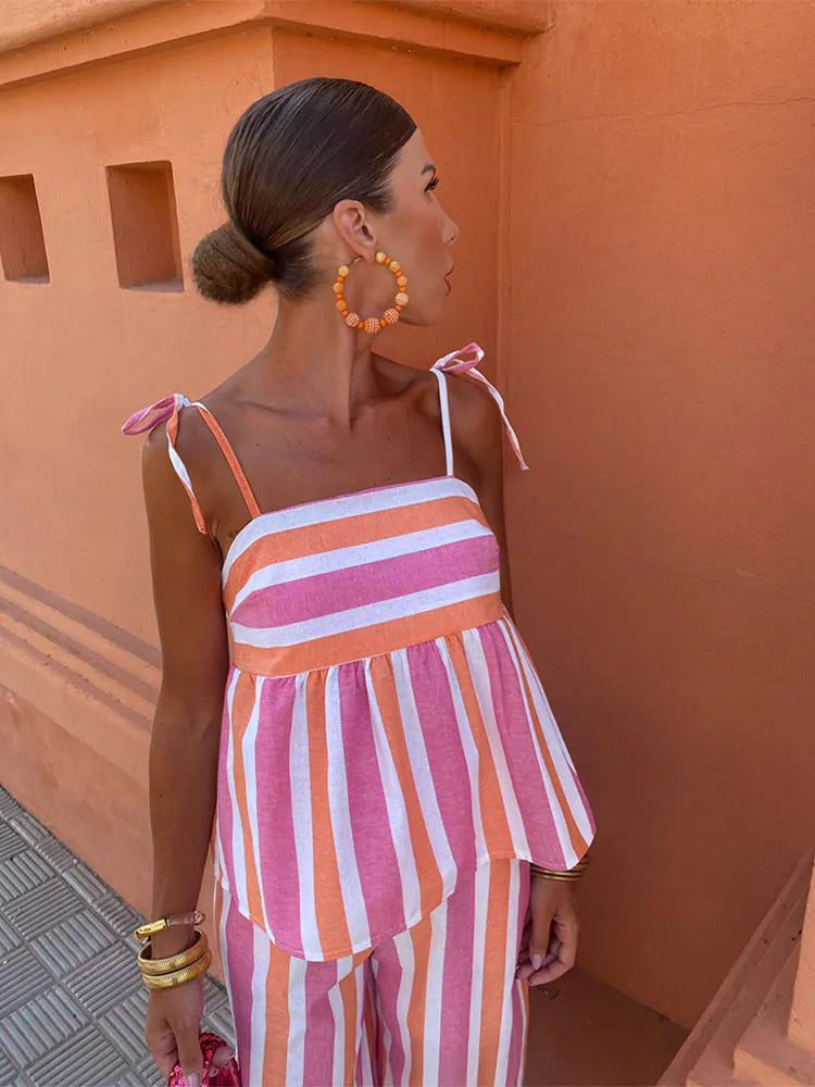 Denise - Breezy Striped Set