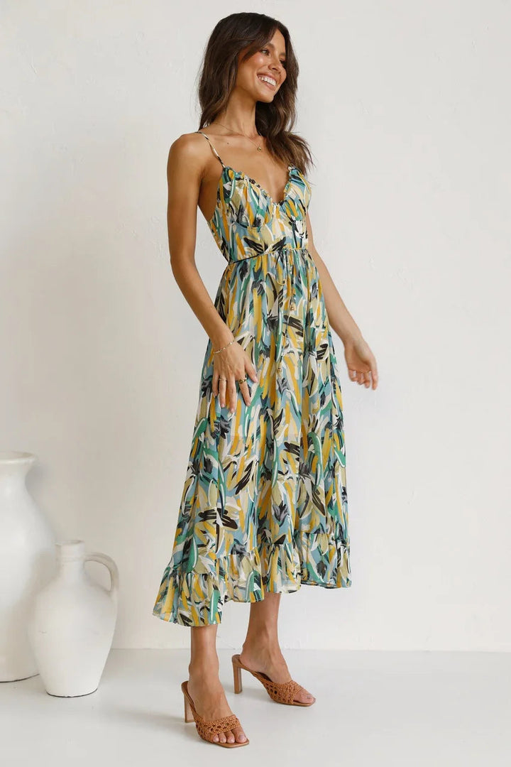 Flowy Midi Dress