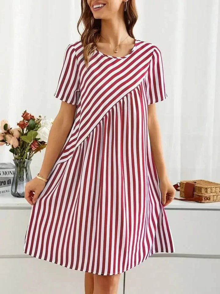 Eileen - Soft Stripe Dress