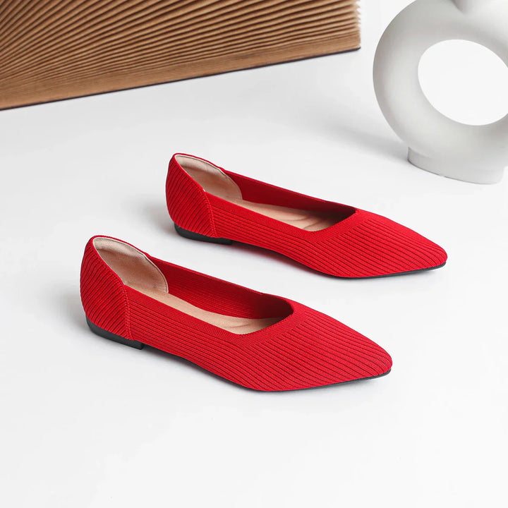 Zelda - Soft Ribbed Flats